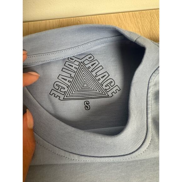 Palace Basically A Triferg Tee - Size S - Blue - MINT - Picture 5 of 5